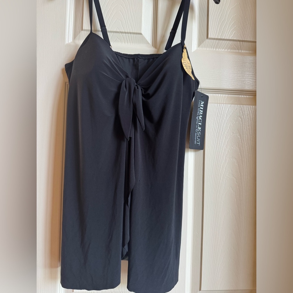 Miraclesuit Black One Piece Swimsuit